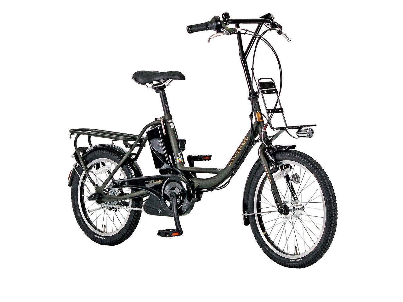 ルイガノ　電動自転車　アシスト　LGS-EA20 ホワイト　ミニベロ　小径